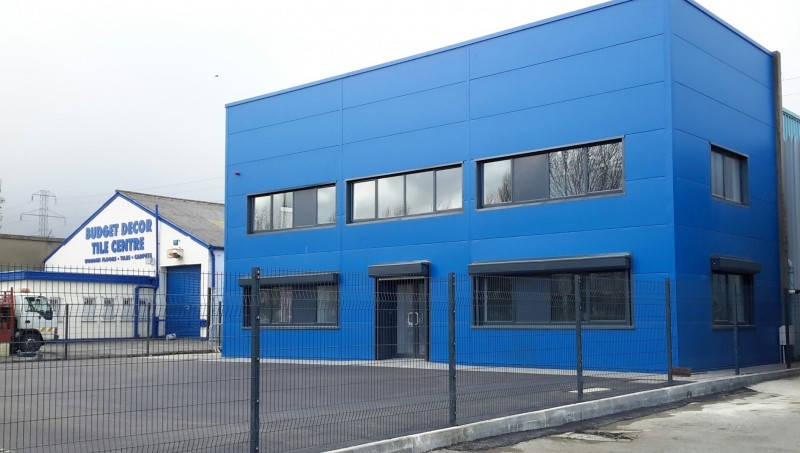 Internal and External Alterations and Refurbishment to Existing Warehouse Unit in Cookstown, Dublin by McKelan Construction Ltd, Wexford, Ireland