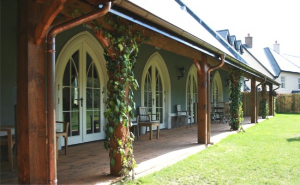 Brooklodge Hotel - exterior of the new function hall  - all building and construction works carried out by McKelan Construction, Wexford.